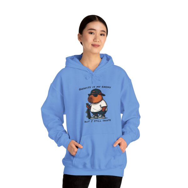 Unisex Heavy Blend™ Hooded Sweatshirt with Cute Capybara Design – Warm and Stylish Hoodie