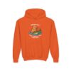 Youth Heavy Blend Hooded Sweatshirt with Cute Capybara Design – Warm, Cozy, and Perfect for Kids