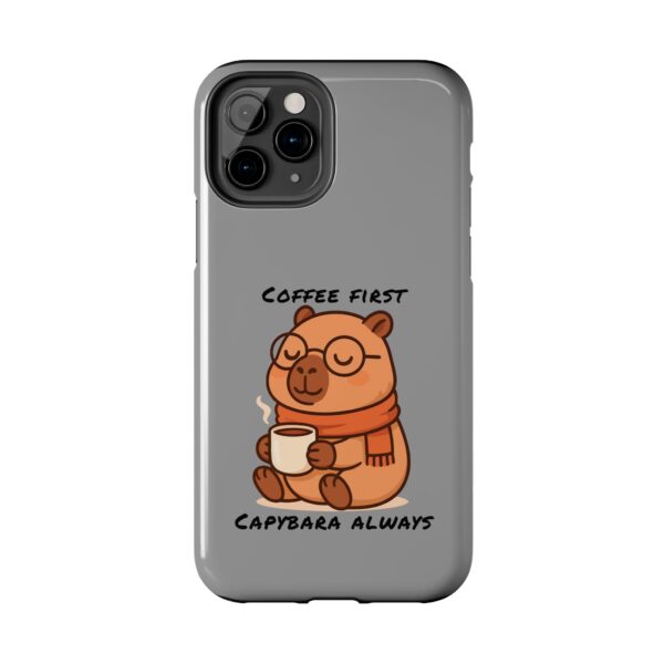 Tough Phone Case with Capybara Design – Durable Protection with Adorable Style