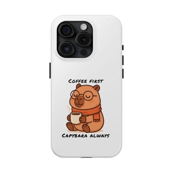 Tough Phone Case with Capybara Design – Durable Protection with Adorable Style