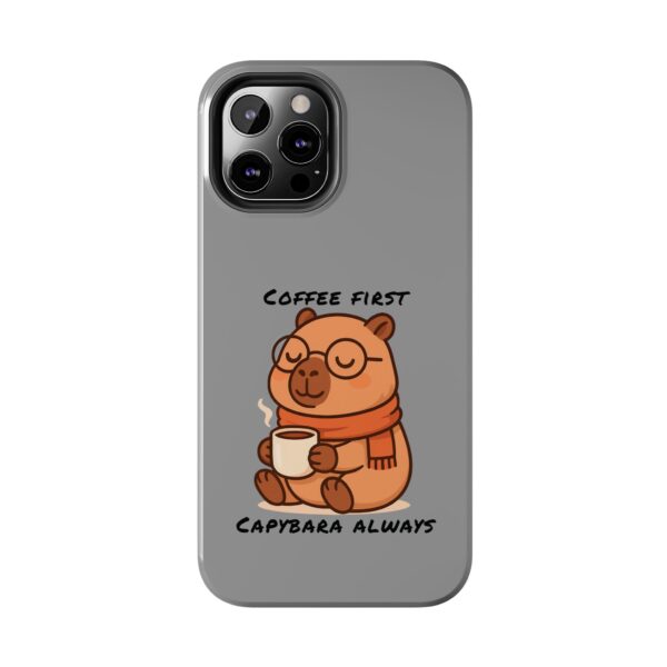 Tough Phone Case with Capybara Design – Durable Protection with Adorable Style