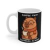 Capybara Coffee Mug 11oz – Cute & Unique Capybara Design for Animal Lovers
