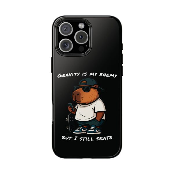 Tough Phone Case with Capybara Design – Durable Protection with Adorable Style
