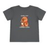 Toddler Short Sleeve Tee with Adorable Capybara Design – Soft, Fun, and Perfect for Everyday Play