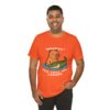 Unisex Jersey Short Sleeve Tee with Adorable Capybara Design – Soft and Stylish T-Shirt
