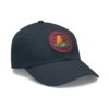 15500484200190003598_2048.jpeg Dad Hat with Leather Patch (Round) - Capybara design