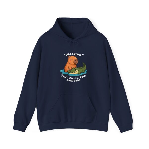 Unisex Heavy Blend™ Hooded Sweatshirt with Cute Capybara Design – Warm and Stylish Hoodie
