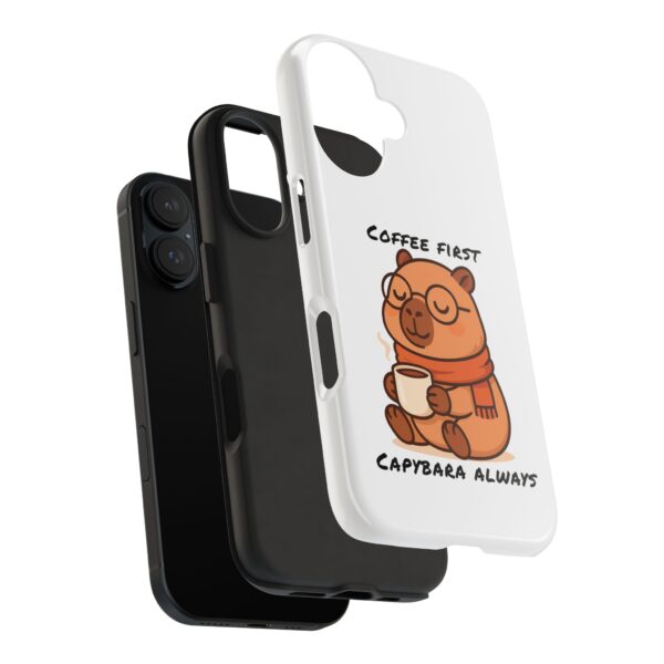 Tough Phone Case with Capybara Design – Durable Protection with Adorable Style