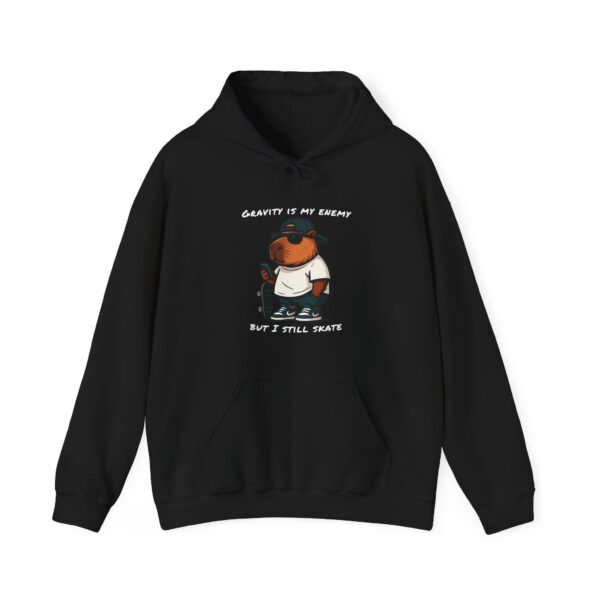 Unisex Heavy Blend™ Hooded Sweatshirt with Cute Capybara Design – Warm and Stylish Hoodie