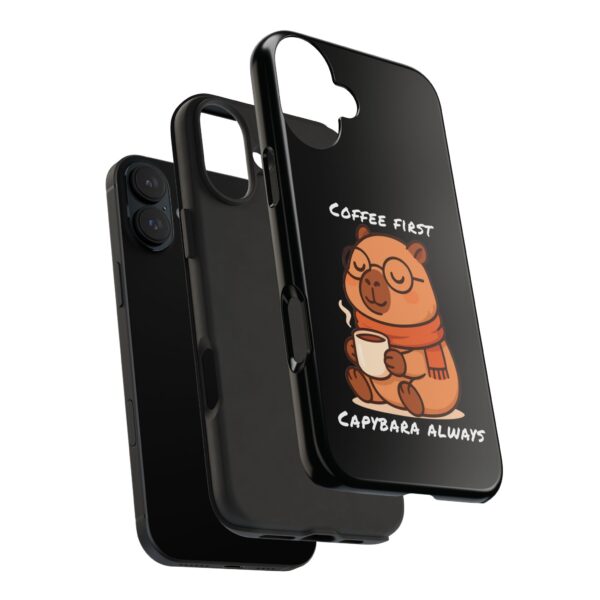 Tough Phone Case with Capybara Design – Durable Protection with Adorable Style