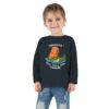 Toddler Long Sleeve Tee with Adorable Capybara Design – Soft, Warm, and Fun for Everyday Wear