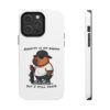 Tough Phone Case with Capybara Design – Durable Protection with Adorable Style