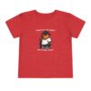 Toddler Short Sleeve Tee with Adorable Capybara Design – Soft, Fun, and Perfect for Everyday Play