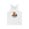 Unisex Jersey Tank Top with Cute Capybara Design – Perfect for Summer Style