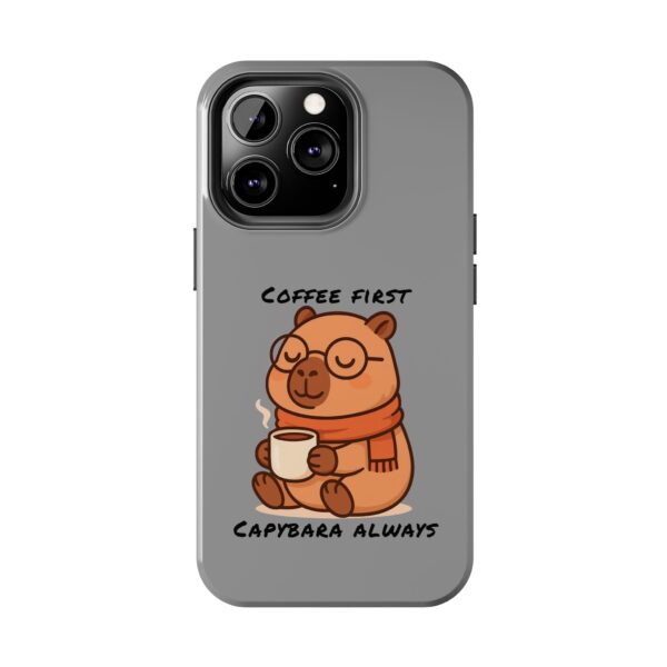 Tough Phone Case with Capybara Design – Durable Protection with Adorable Style
