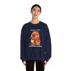 Unisex Heavy Blend™ Crewneck Sweatshirt with Cute Capybara Design – Embrace Comfort Every Day