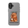 Tough Phone Case with Capybara Design – Durable Protection with Adorable Style