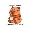 "Capybara Kiss-Cut Stickers – Cute & Fun Designs for Laptops, Water Bottles, and More"