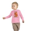 Toddler Long Sleeve Tee with Adorable Capybara Design – Soft, Warm, and Fun for Everyday Wear