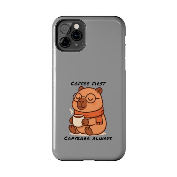 Tough Phone Case with Capybara Design – Durable Protection with Adorable Style