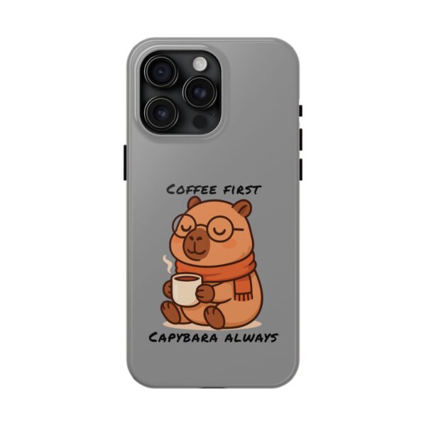 Tough Phone Case with Capybara Design – Durable Protection with Adorable Style