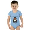Infant Baby Rib Bodysuit with Cute Capybara Design – Soft, Comfortable, and Perfect for Your Little One