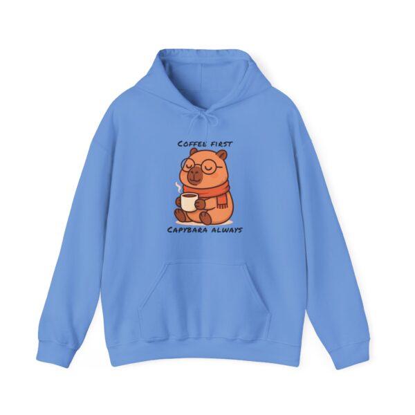 Unisex Heavy Blend™ Hooded Sweatshirt with Cute Capybara Design – Warm and Stylish Hoodie