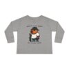 Toddler Long Sleeve Tee with Adorable Capybara Design – Soft, Warm, and Fun for Everyday Wear