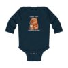 Infant Long Sleeve Bodysuit with Cute Capybara Design – Soft, Cozy, and Perfect for Baby's Everyday Comfort