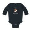 Infant Long Sleeve Bodysuit with Cute Capybara Design – Soft, Cozy, and Perfect for Baby's Everyday Comfort