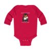 Infant Long Sleeve Bodysuit with Cute Capybara Design – Soft, Cozy, and Perfect for Baby's Everyday Comfort