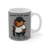 Capybara Coffee Mug 11oz – Cute & Unique Capybara Design for Animal Lovers