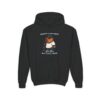 Youth Heavy Blend Hooded Sweatshirt with Cute Capybara Design – Warm, Cozy, and Perfect for Kids