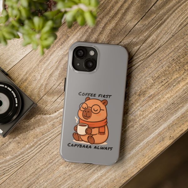Tough Phone Case with Capybara Design – Durable Protection with Adorable Style
