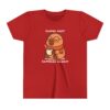 Youth Short Sleeve Tee with Cute Capybara Design – Soft, Fun, and Perfect for Everyday Wear