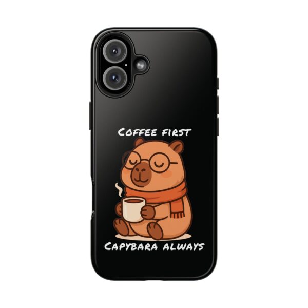 Tough Phone Case with Capybara Design – Durable Protection with Adorable Style