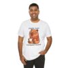 Unisex Jersey Short Sleeve Tee with Adorable Capybara Design – Soft and Stylish T-Shirt
