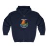 Unisex Heavy Blend™ Full Zip Hooded Sweatshirt with Adorable Capybara Design – Stylish and Comfortable Outerwear