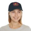 17937245624959805191_2048.jpeg Dad Hat with Leather Patch (Round) - Capybara design