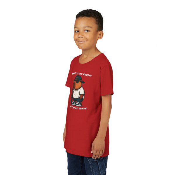 Youth Short Sleeve Tee with Cute Capybara Design – Soft, Fun, and Perfect for Everyday Wear