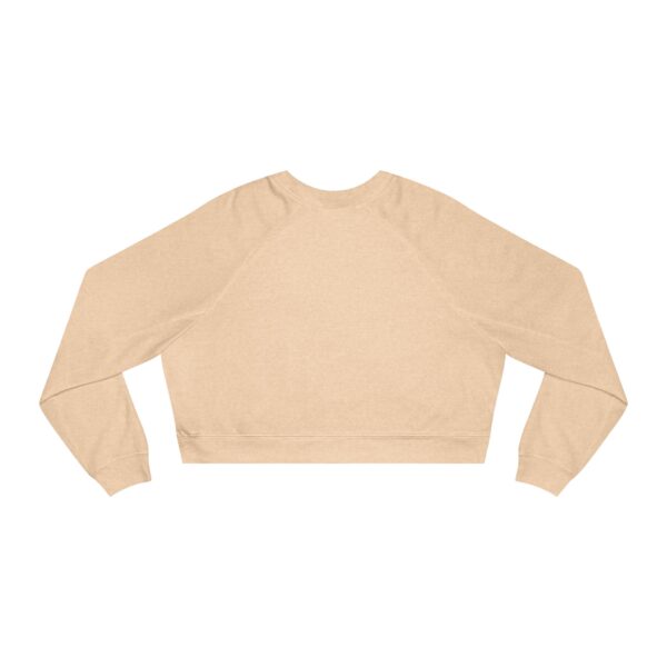 Women's Cropped Fleece Pullover with Cute Capybara Design – Cozy, Trendy, and Fun