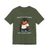 Unisex Jersey Short Sleeve Tee with Adorable Capybara Design – Soft and Stylish T-Shirt