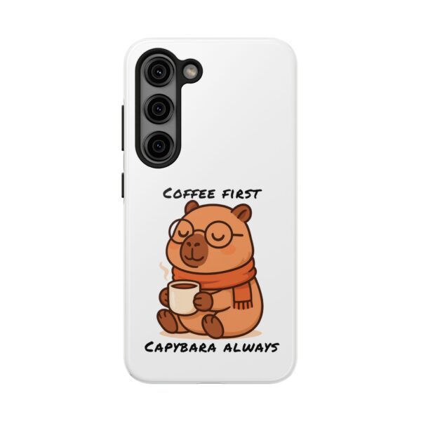 Tough Phone Case with Capybara Design – Durable Protection with Adorable Style