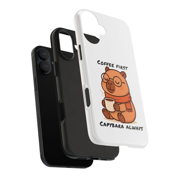 Tough Phone Case with Capybara Design – Durable Protection with Adorable Style