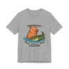 Unisex Jersey Short Sleeve Tee with Adorable Capybara Design – Soft and Stylish T-Shirt