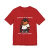 Unisex Jersey Short Sleeve Tee with Adorable Capybara Design – Soft and Stylish T-Shirt