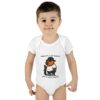 Infant Baby Rib Bodysuit with Cute Capybara Design – Soft, Comfortable, and Perfect for Your Little One