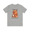 Unisex Jersey Short Sleeve Tee with Adorable Capybara Design – Soft and Stylish T-Shirt