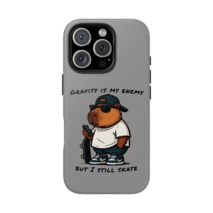 Tough Phone Case with Capybara Design – Durable Protection with Adorable Style
