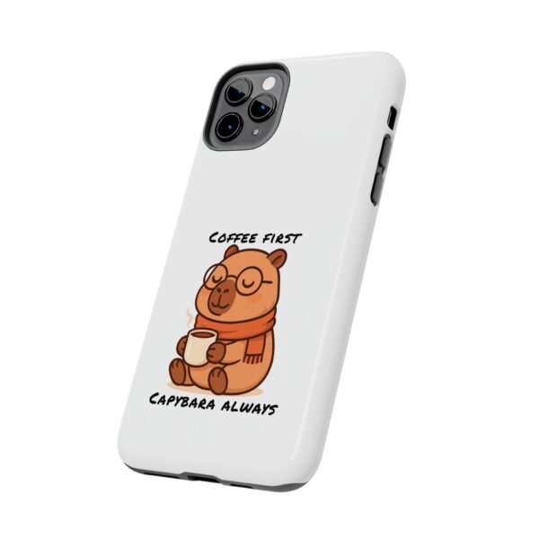 Tough Phone Case with Capybara Design – Durable Protection with Adorable Style